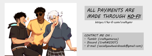 Howdy folks! I’m finally out here takin’ art commissions :)Hmu if any of ya are interested and I can