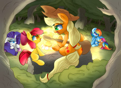 At the campfire by Madacon