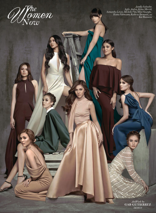 The Women NowJanella Salvador Sofia Andres ‪#‎KelseyMerritt‬ Samantha Lewis Nadine Lustre Miles 