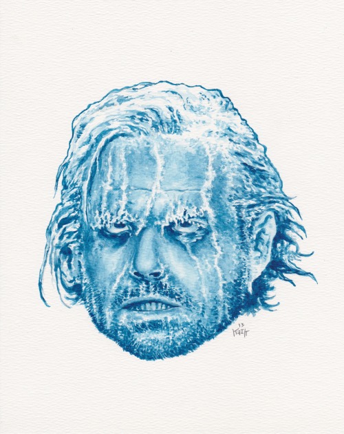 XXX eugenekaik:  Jack Torrance watercolor 8”x10” photo