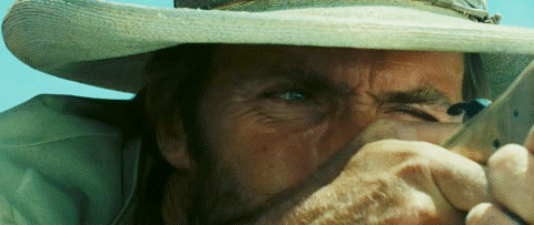 clint eastwood the good the bad and the ugly gif