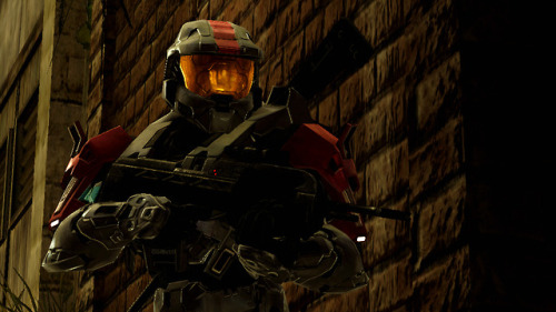 2keternal7: Ghost Town A set of screenshots of Marcus in Halo 3, I haven’t exactly done anythi