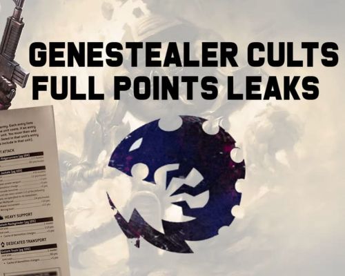 Check my YouTube link in bio for full new GSC leaks! Fully hyped now! #warhammer40k #genestealercult