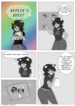 Yes,,,, This Is My Attempt At A Comic. It’s Called Nepeta’s Quest, It’s About