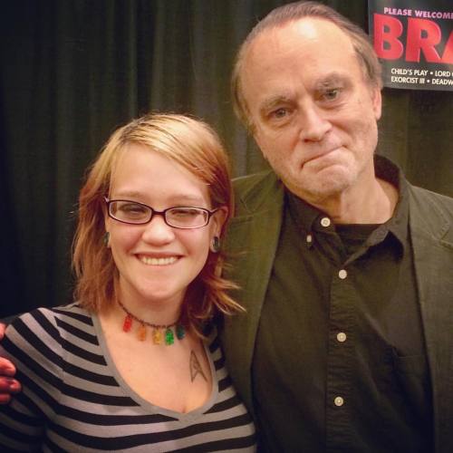 Me with Gríma Wormtongue #braddourif #lordoftherings #lotr #twotowers #grimawormtongue #fandom #movi