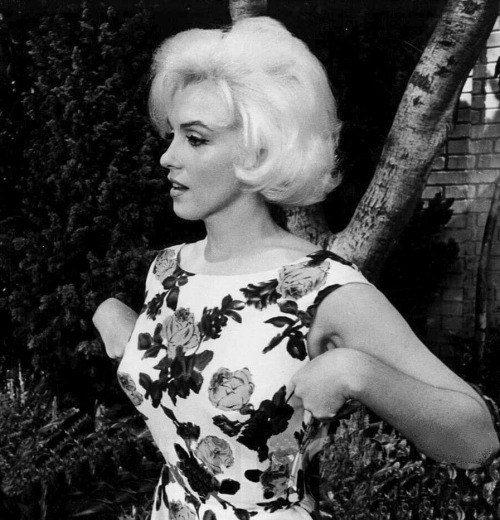 Marilyn Monroe on the set of Something’s Got To Give, 1962.