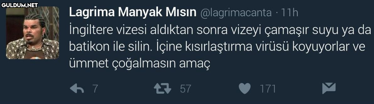 Lagrima Manyak Mısın...