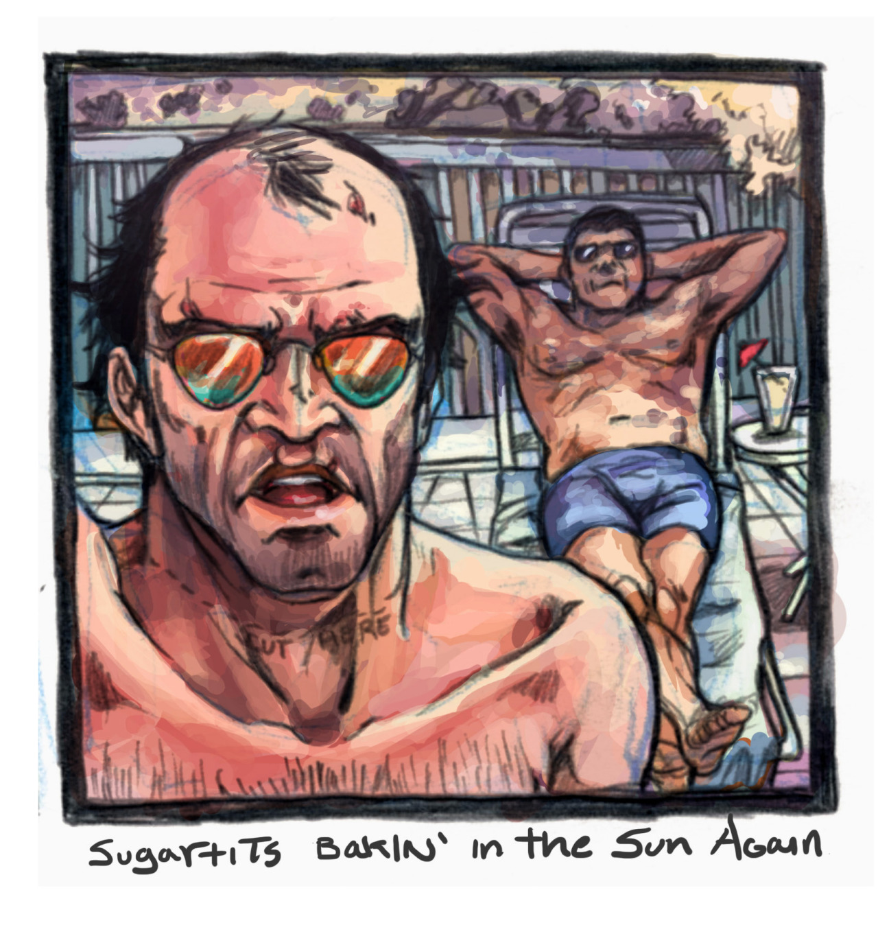 pragmaticinsanity:  SelfiesAnd yes, Trevor spelled homie’s wrong. 