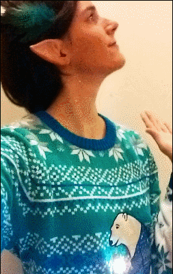 Ready to Vogue terribly all the way through the holiday season.