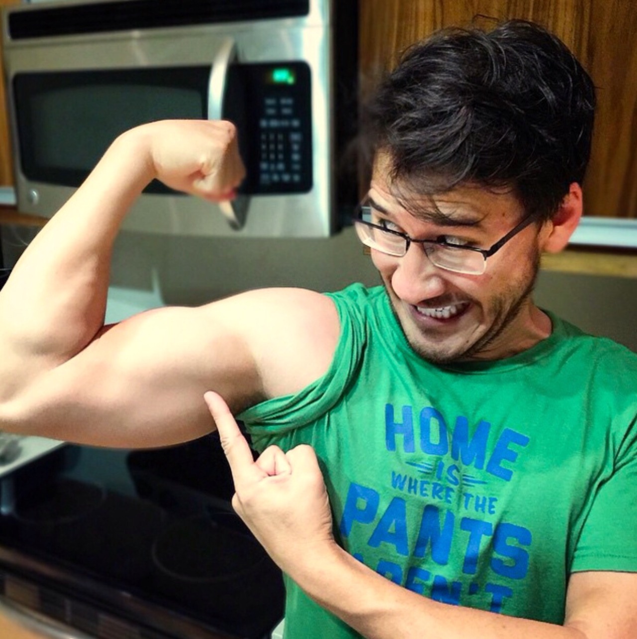 hahamadrid:  mark “I don’t workout” fischbach   Seriously, I didn’t. But