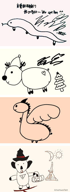 Porn Pics  expectation VS. reality : Kris drawing