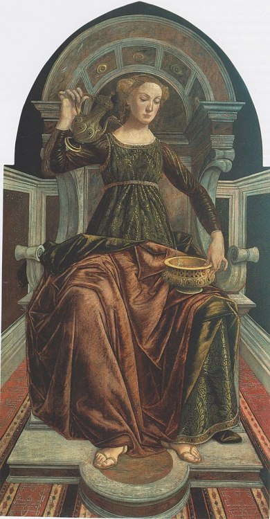 Temperance, Piero del Pollaiolo, 1470