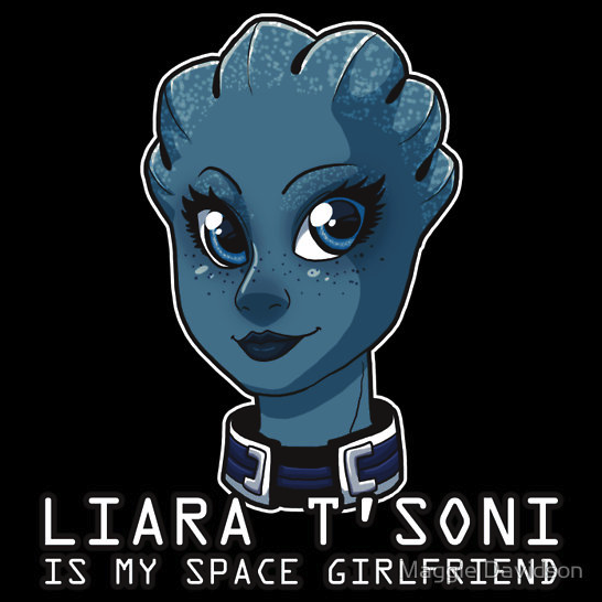 reidavidson:  NEW! In the store. For the proud Liara romancer! Which Mass Effect