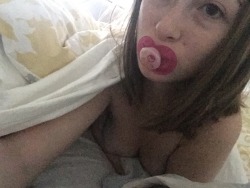 daddyslittlebrat423:  hehe I just loves my new paci!!!☺️💕  Yummy!  😍😍😍 OMG