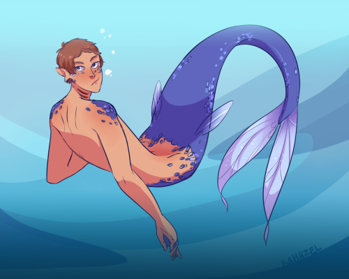 He doesn’t need pants, he’s a mermaid.