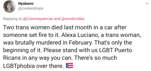 ajisaihora:  I doubt this will get much traction on here, but Puerto Rico’s governor has just passed Código Civil (Civil Code) that has loopholes regarding women’s and LGBT+ rights. This code was passed despite activists’ call for a veto, and was