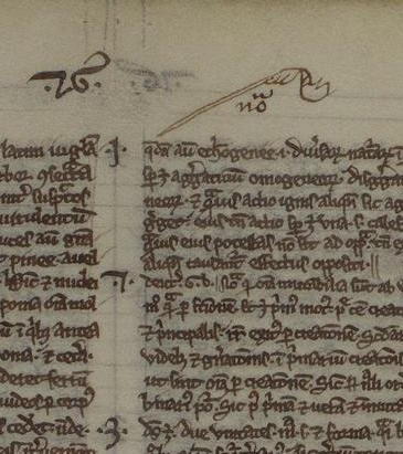 Manicules, or the hand shaped symbols placed in the margins to point out corrections, are some of th