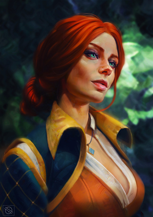  Triss Merigold by Gega Datunashvili 