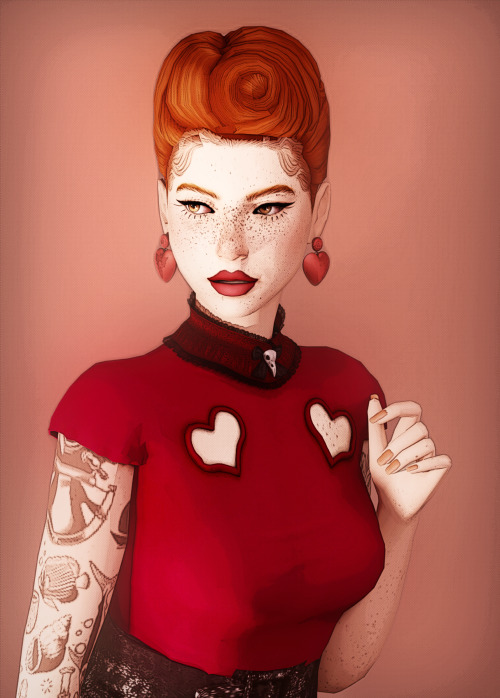 @simchronized‘s Lookbook Challenge: RockabillyIt’s just 50s with tattoos and an edge right?Tattoos: 