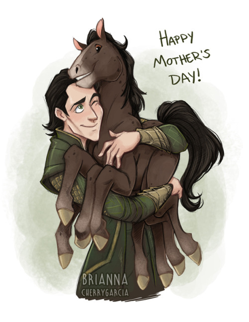 briannacherrygarcia:[flashbacks to 2012 Loki and Sleipnir memes]