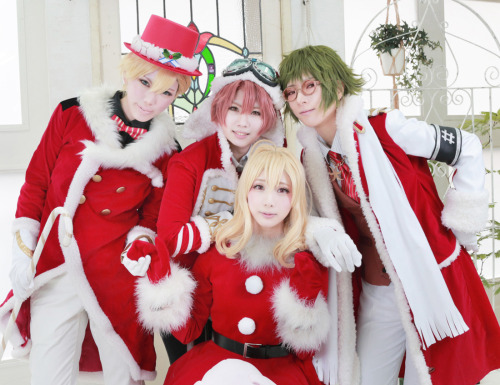 🎄Christmas Party🎄
[ i7 ] 一織：ジゼル、大和：山田涼子、三月：緋鵺、環：Luna、壮五：三ツ矢、ナギ：えいと、陸：ちぇる
[ TRIGGER ] 楽：景、天：明治誉、龍之介：Sen
紡：ヒナゲシ、撮影：しゃもP & にいめちゃま