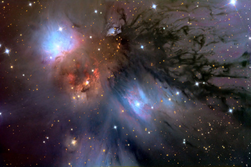 the-wolf-and-moon - NGC 2170, Celestial Still Life