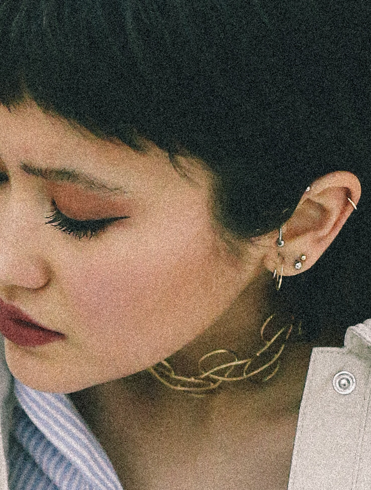 erikakbowes:  up close n personal - more pics coming sooon - for Weekday Denim 