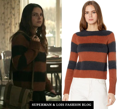  Who: Inde Navarrette as Sarah CushingWhat: AllSaints Lou Polo Jumper - Sold OutWhere: 2x08 “Into Ob