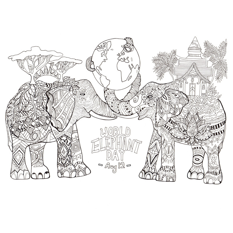 world elephant day
