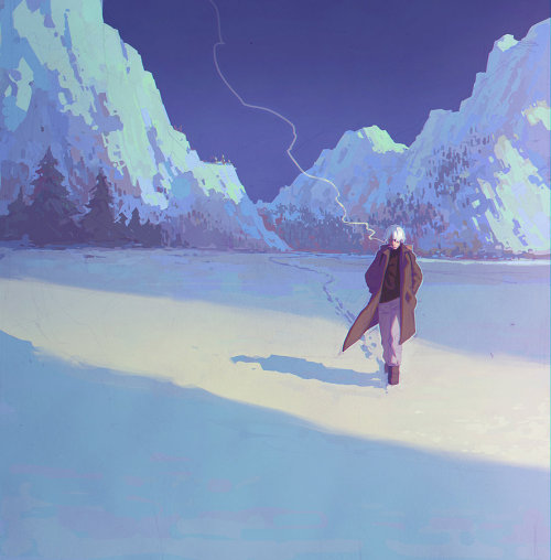 oblivionsedge:  Mushishi by  KR0NPR1NZ Loved this anime. 