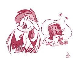 fluttershythekind:Bumble Trouble or Beekeep