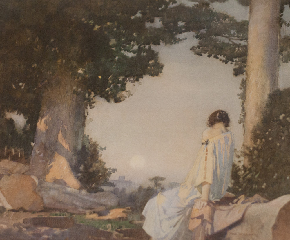 rainlullaby99:    FRED APPLEYARD (1874-1963) By the Light of the Moon  