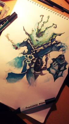 xryz:  League of legends: Thresh by Kytru 