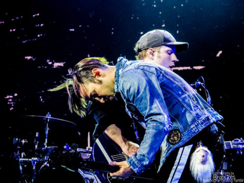 waitingforthesong:  Patrick Stump &amp; Pete Wentz - Fall Out Boy // The M A  N   I &n