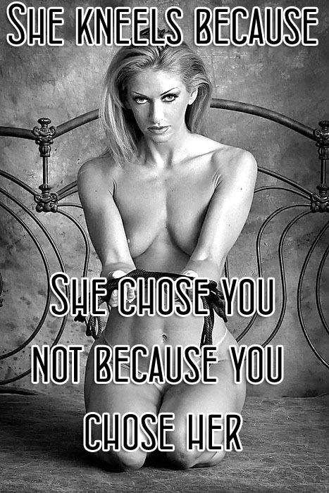 sterlingrosesub81:  sterndaddy:  thebeautifullyinsatiablesp:  I think the choosing,