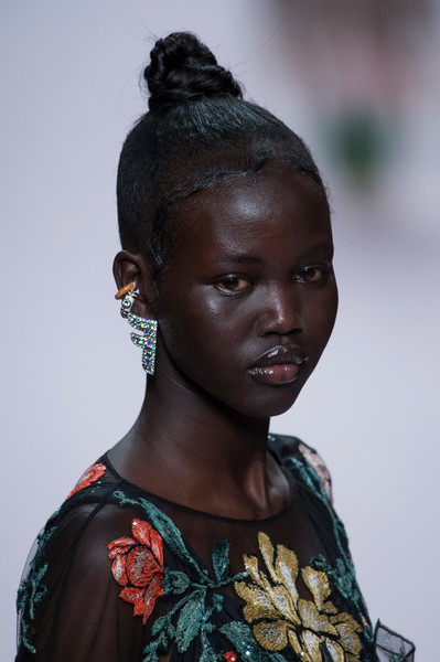 Adut Akech @ FENDI S/S 2019 By Karl Lagerfeld 