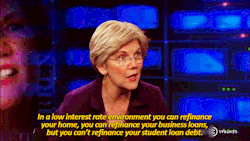 Sandandglass:  Senator Elizabeth Warren, Tds, August 9, 2015