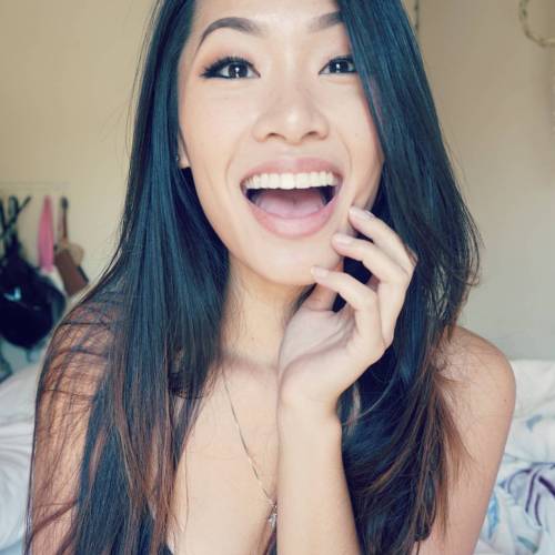 elizabethtran626: I’m excited to trim the rest of my dyed hair off. All natural hair, I’m almost the