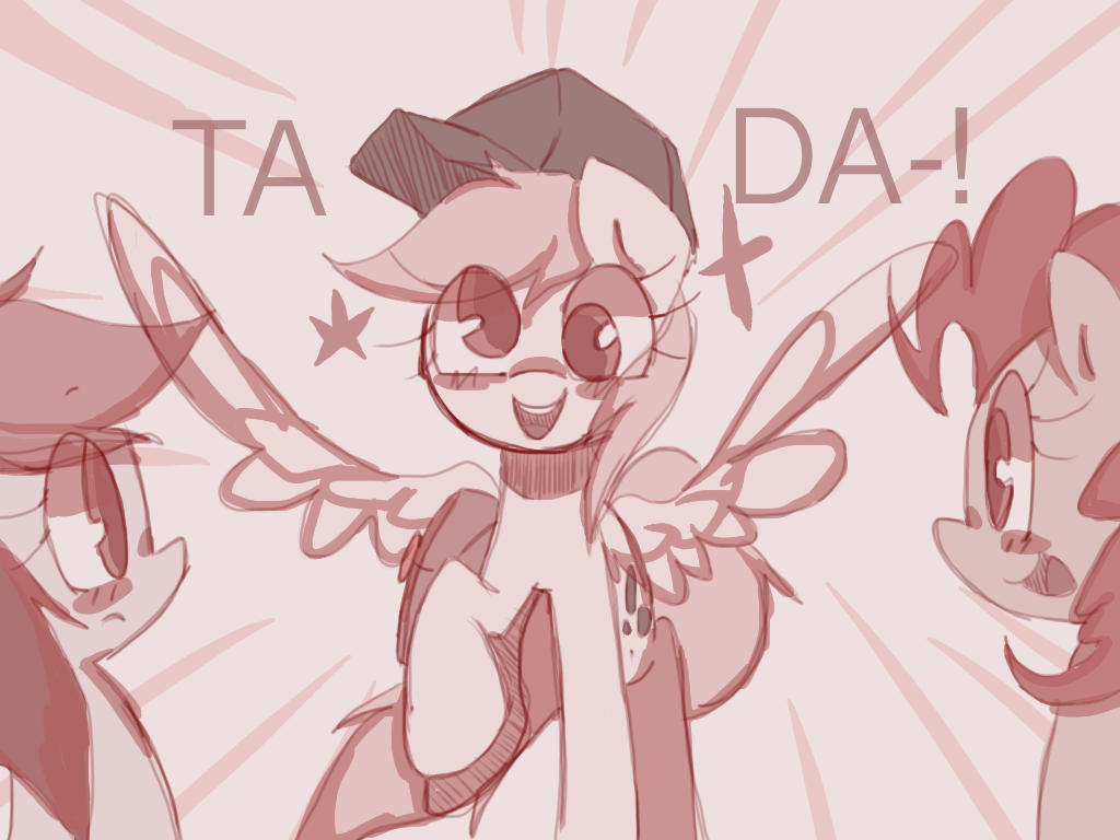 fillyrascaltwilightsparkle-kor:  RAINBOW DASH #01  This is adorable. owo