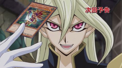 theholylight:  The Tyler sisters (twins?), the annoying Amazoness decks and the fact that they really do remind me of Zexal’s IV and V, just female and on different sides. The blonde one (Grace) looks about as nuts as IV (confirmed?) and the white-haired