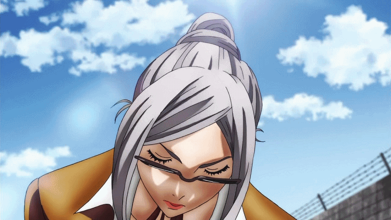 sweett666:  Kangoku Gakuen ( Prison School ) Anime  Follow Me &amp; Like  https://www.facebook.com/pages/Comics-n-Gore-And-All-That-Sexy-Shit/743292949070767