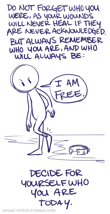 solar-citrus:  This comic is a lot more raw and has a roughdraft-y feel to it because, well, it kind of is LOL;;; but this has been on my mind for a few days and I wanted it out as soon as possible, because I do not know one person who has gone through
