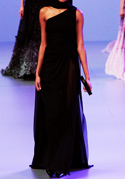 XXX  Elie Saab Paris Fashion Week 2014 - BLACK photo