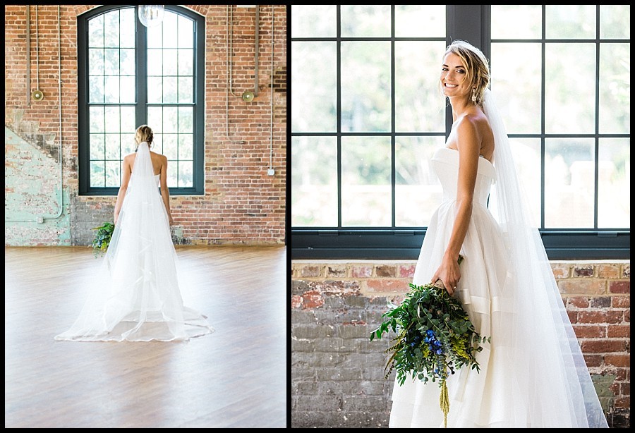 charleston wedding photography and caroline herrera fern gown at the ceder room