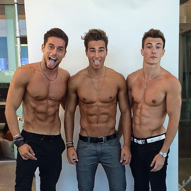 boyzoo: Andrea Denver, Nic Palladino &amp; Vince Sant  x x x 