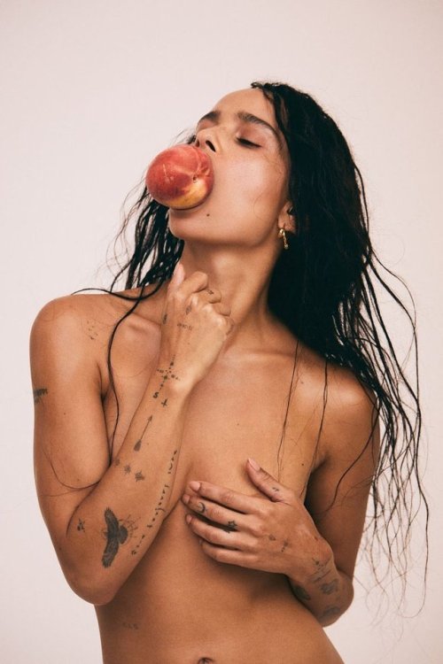 XXX zoekravitzworld:  Zoë kravitz for Rolling photo