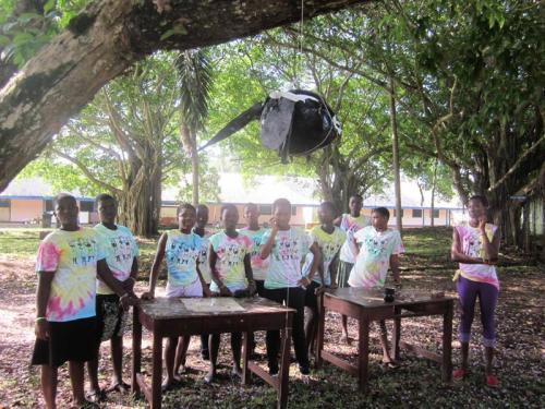 Girls waiting anxiously to take a whack at the mosquito pinata at this year’s GLOW (Girls Leading Our World) Camp in Ghana.
Today is World Malaria Day; do your part and educate someone about Malaria to spread awareness.