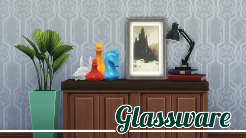 jools-simming: GlasswareHere’s a bunch of glassy stuff, because why not. 11 objects in varying