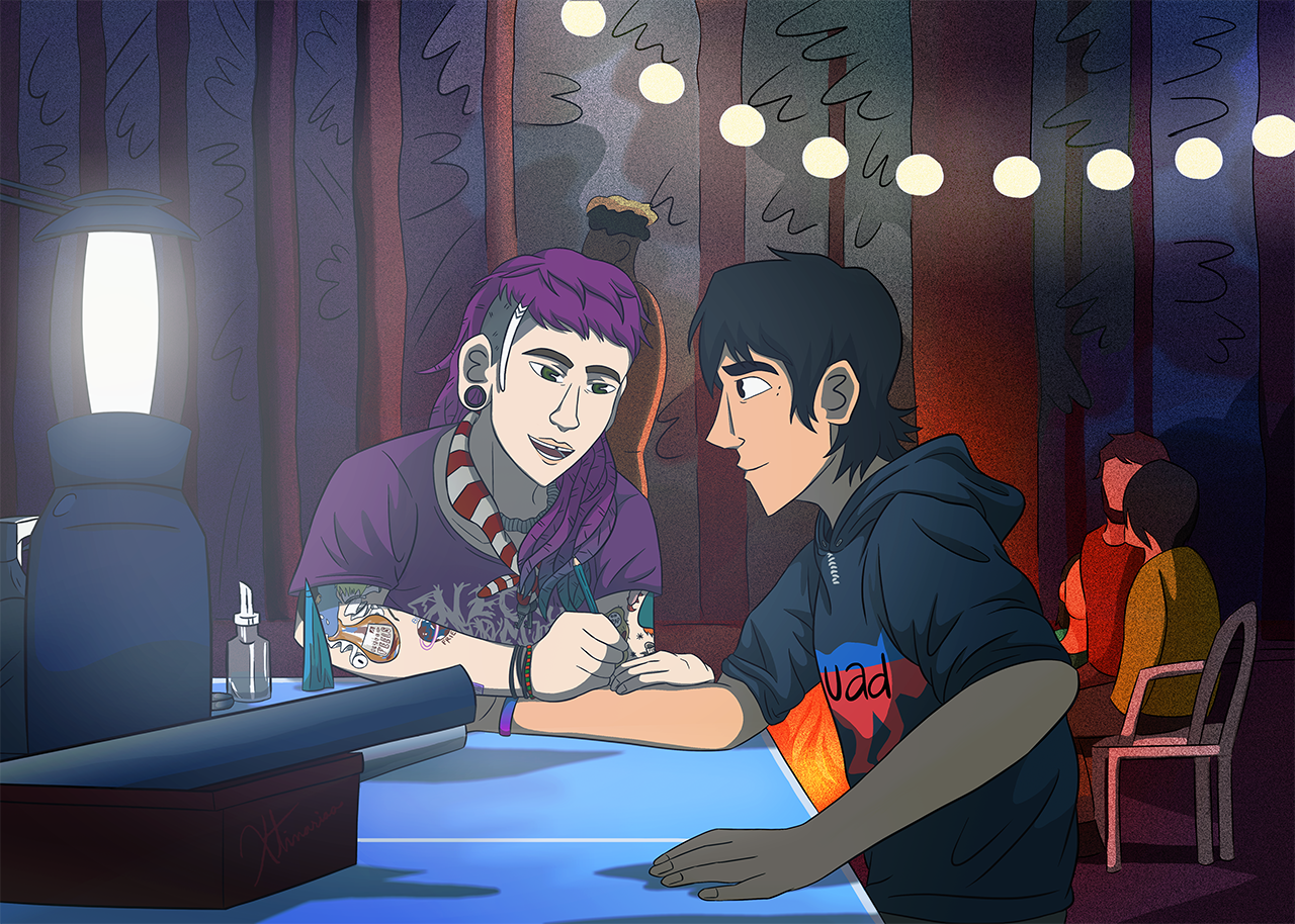 pix Life Is Strange 2 Cassidy Tattoo even if it s our last night here we ll