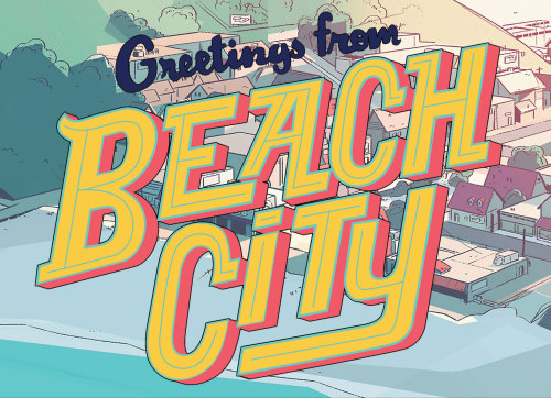 betheleafa:  For my advanced typography class this semester we got to do a free range project of our choosing based on a favorite book, movie, or tv show. I made these cute post cards based on the locations in steven universe and I’m very proud of how